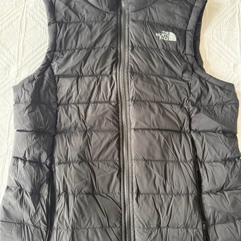 The North Face black Quilted Vest